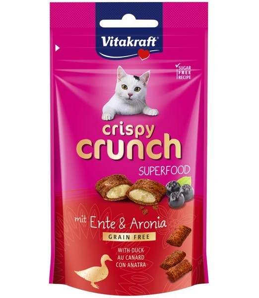 Crispy Crunch eend + Aronia 60 gr