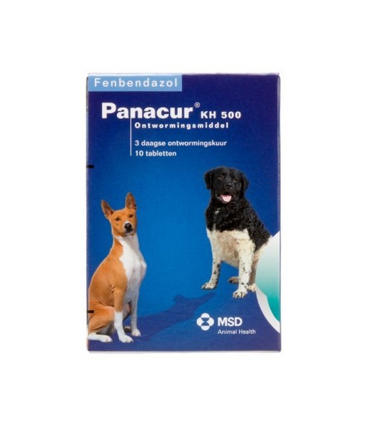Panacur Ontworming Hond Middelgroot en Groot - 10 tabletten