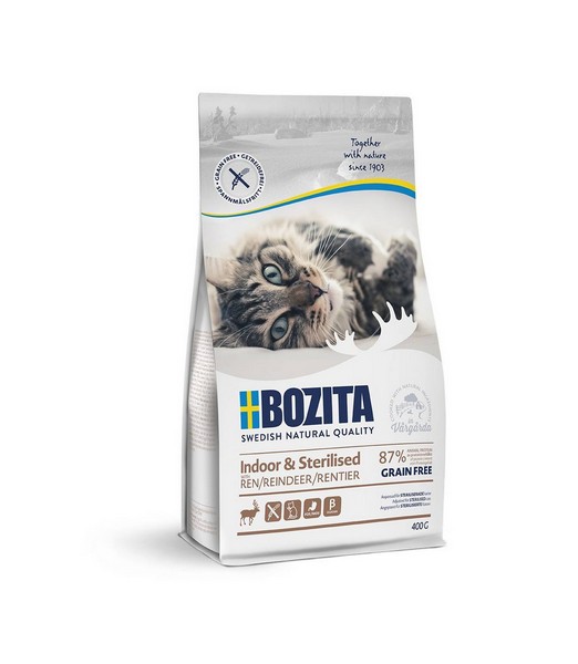 Bozita Feline Indoor & Sterilised Grain Free 2 kg