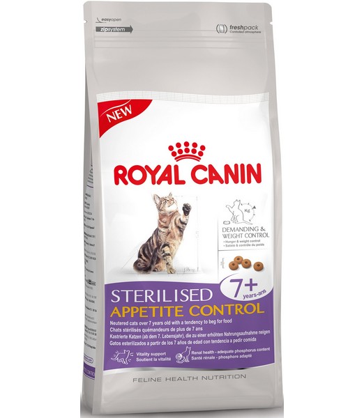 Royal Canin Sterilised Appetite Control 7+