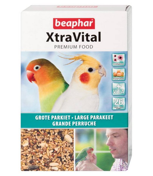 Beaphar-Xtra-Vital-Grote-Parkieten-1-kg