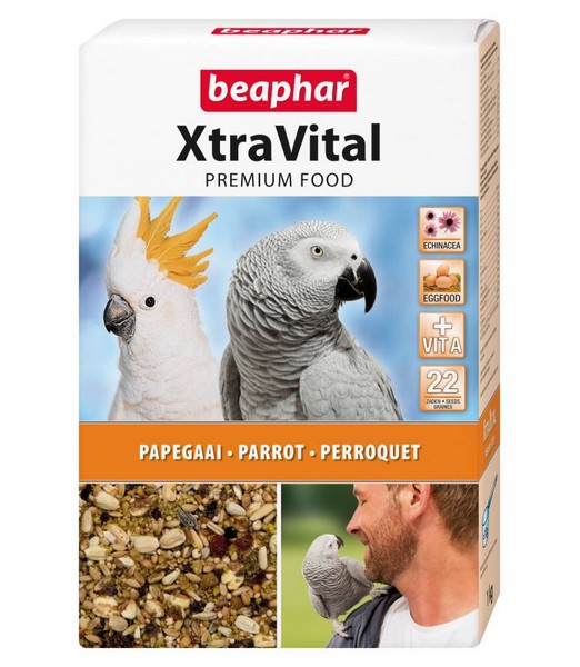 Beaphar-Xtra-Vital-Papegaaienvoer-1-kg